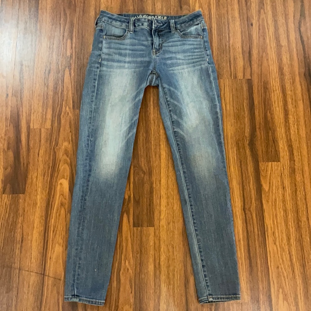 American Eagle Super Stretch Super Low Jegging